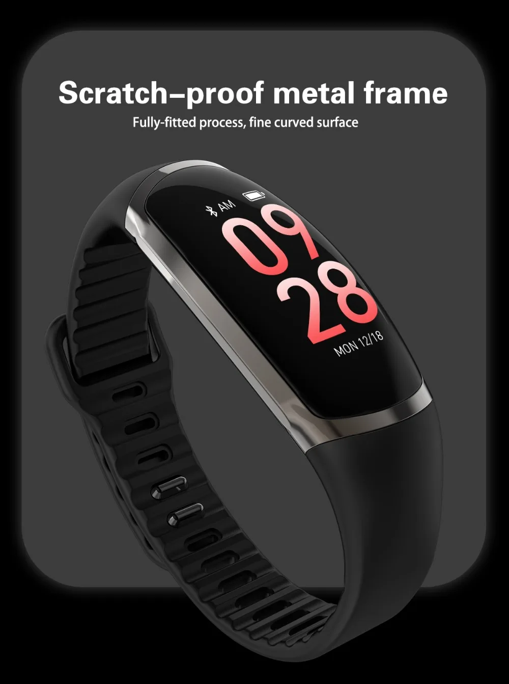 Умный Браслет R16 Android IOS пульсометр монитор сна кровяное давление фитнес-трекер Водонепроницаемый цветной экран спортивные часы