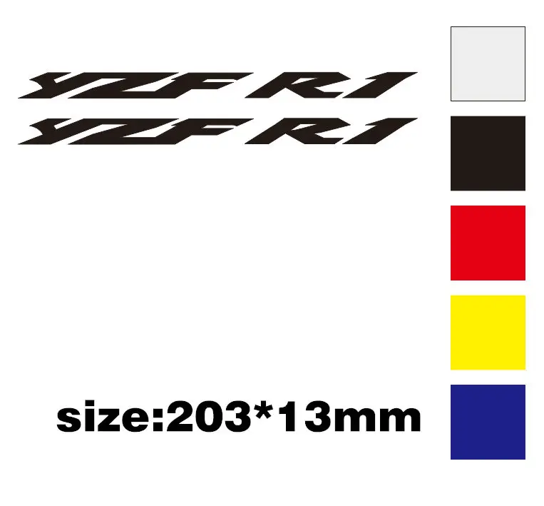 

Reflective sticker helmet decorative motorcycle fit for yzfr1