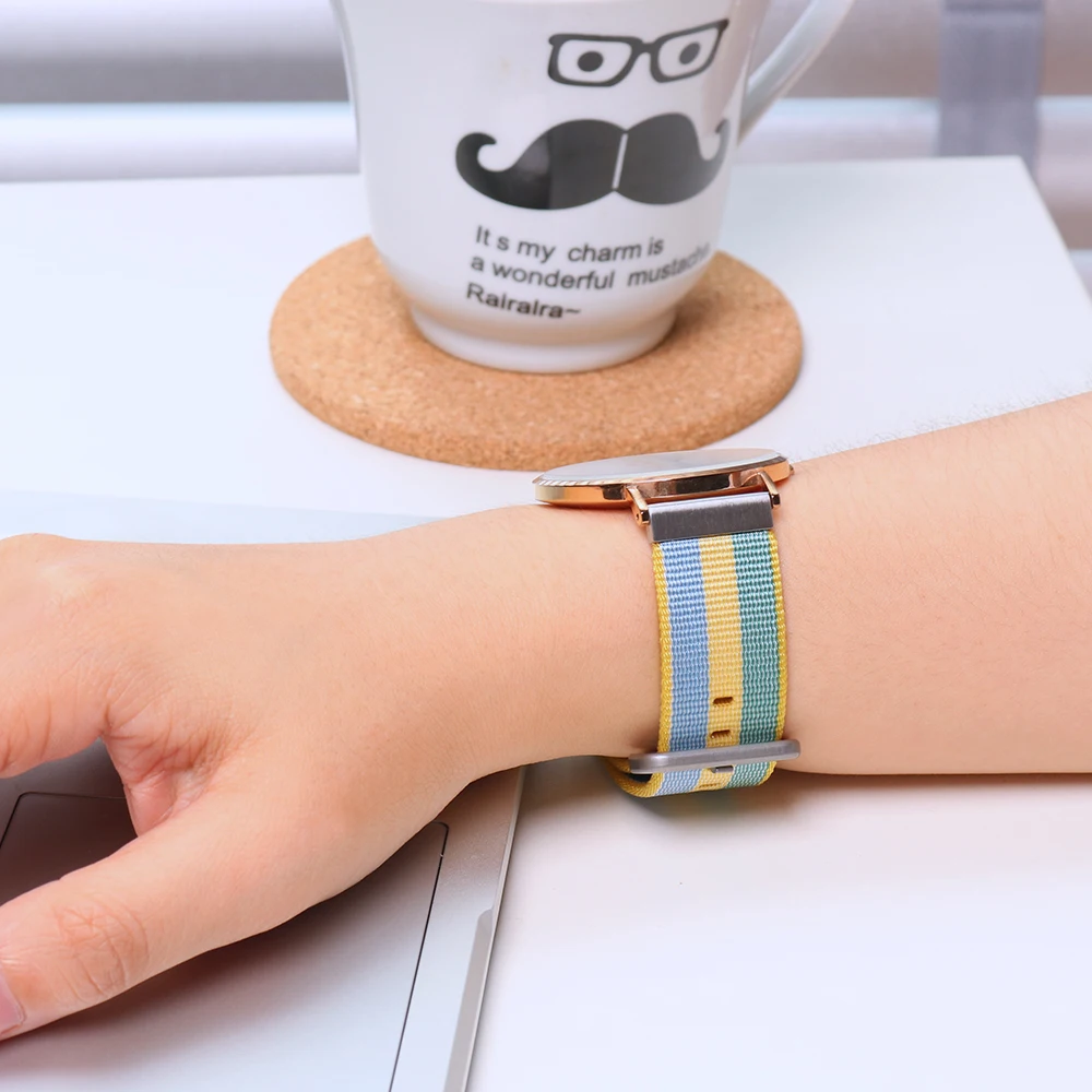 Ремешок для умных часов SIKAI 20 мм ремешок браслета Xiaomi Amazfit нейлоновый браслет Bip
