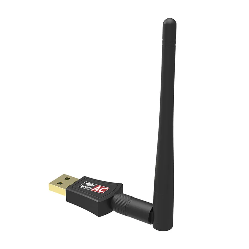 50 шт. 600 м USB беспроводная карта адаптер Wifi 802.11ac Dual Band Lan для Windows XP/Vista/7 /8,1/10 Mac OS