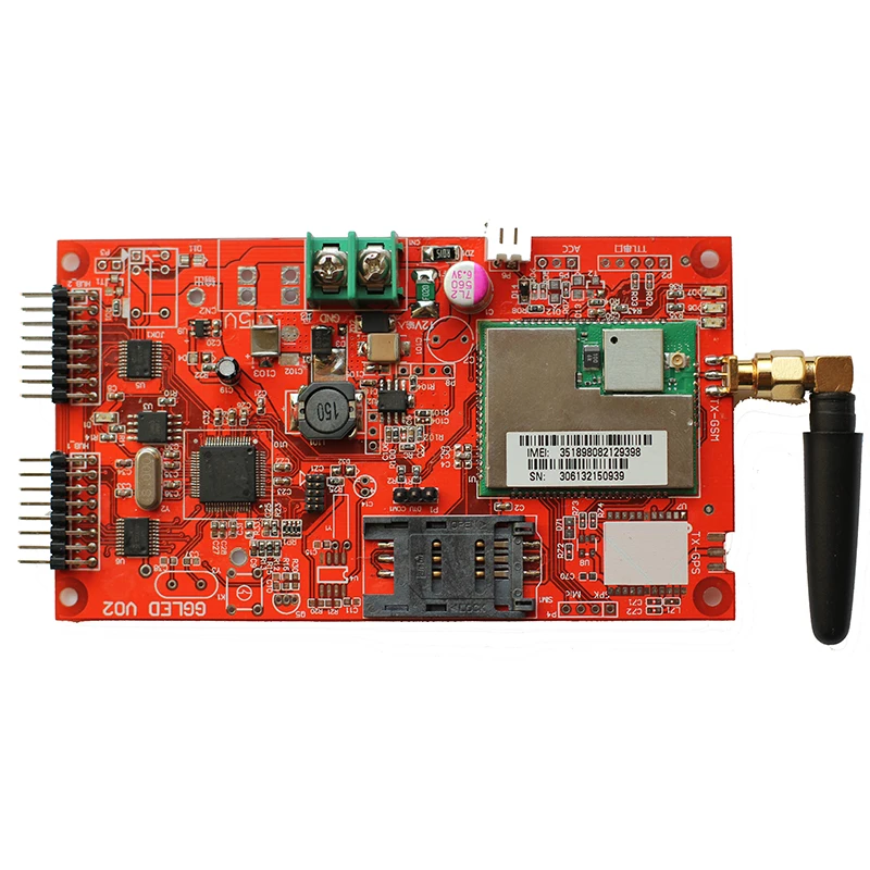 

Taxi, Bus Mounted LED Screen Control Card, Wireless GPRS Release.