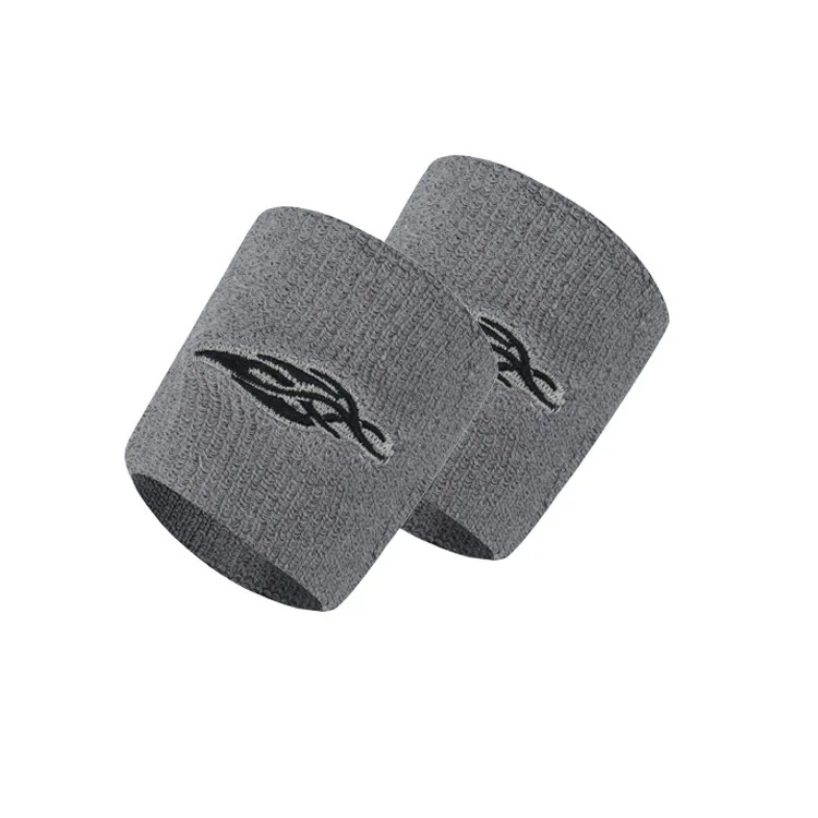 Спортивная Безопасность эластичный браслет поддержка запястья обертывания бинтов скобка для спортзала фитнес тяжелая атлетика Powerlifting Баскетбол Теннис - Цвет: Gray