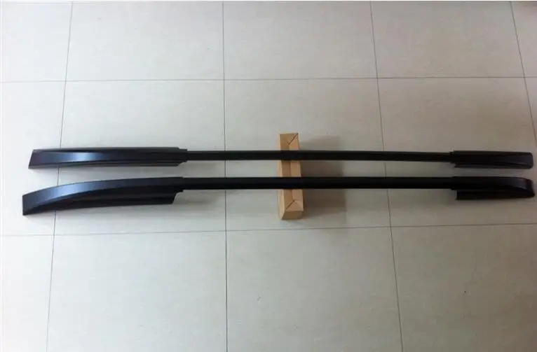 فضة/أسود oem مصنع نمط الجانب الألومنيوم سقف الرف السكك الحديدية بار ل هيونداي غراند سانتافي 2015-2017