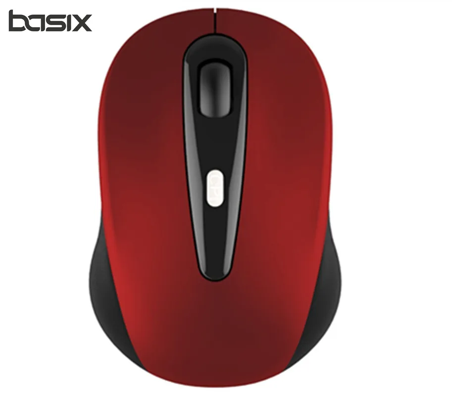 BASIX New 2 4Ghz Wireless Optical Mouse Mice 1200 DPI for Mac PC Laptop Computer Mouse