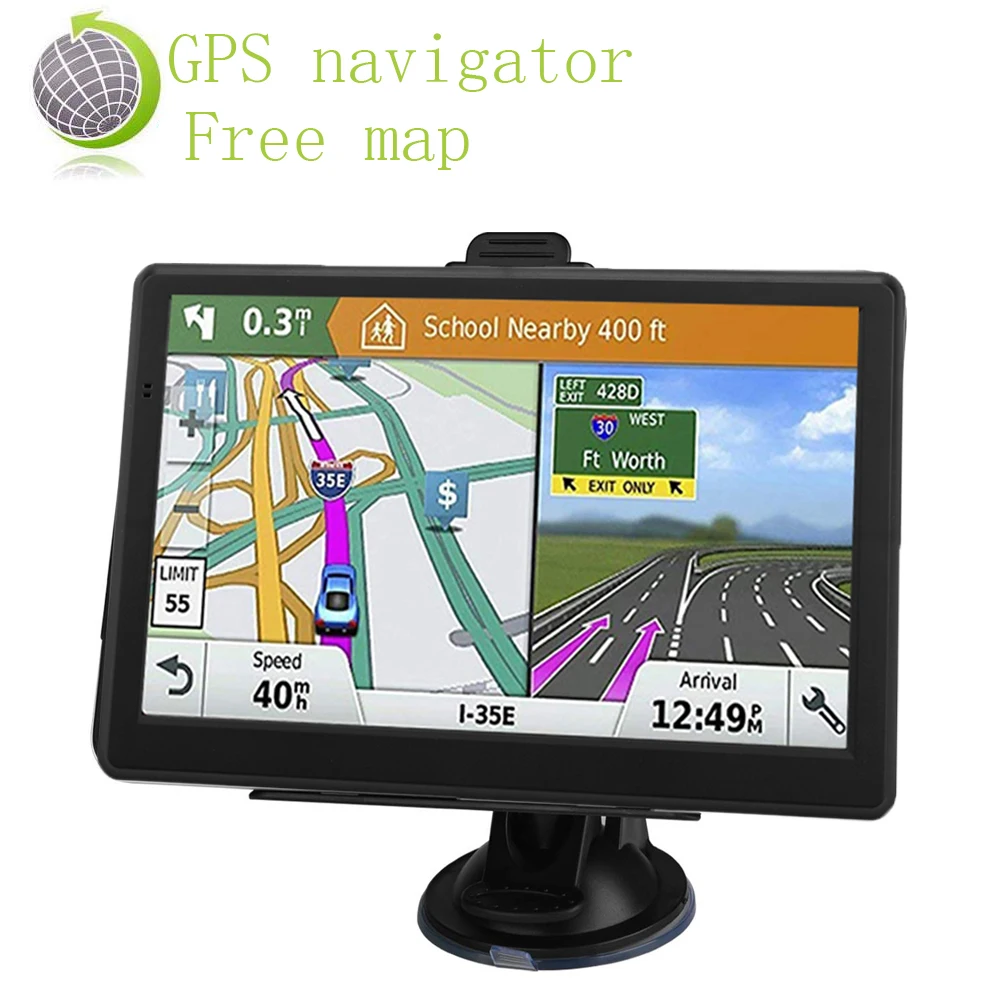 GPS навигатор 7 дюймовый HD емкостный экран спутниковая голосовая навигация Navitel