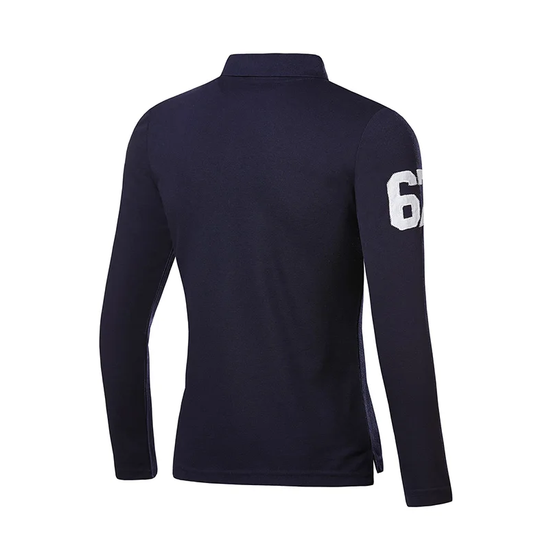  Spring Autumn Men's Long Sleeve POLO Shirts Large Size 5XL Multi Color Choice Cotton Fashion Casual