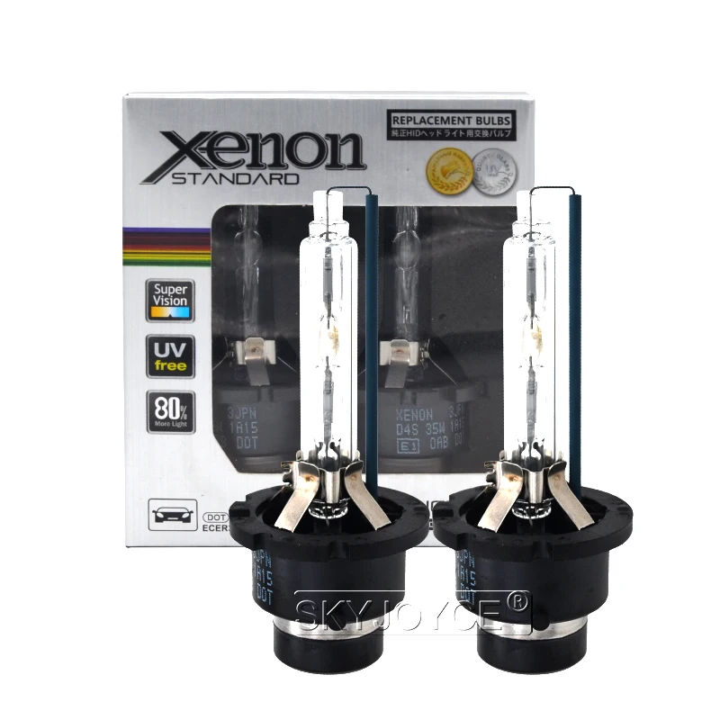 SKYJOYCE 35W Xenon D1S D2S D3S D4S Car Headlight HID Replacement Bulb 4300K 6000K 8000K For Audi Q3 Q5 Q7 A5 E63 E65 E46 E60 E85 (12)