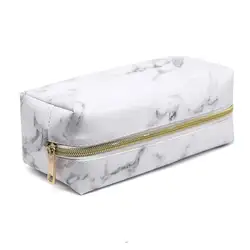 Новый мраморный узор косметичка для макияжа Pochette Maquillage Multi-function кошелек коробка дорожная сумка для макияжа Make Up Pouch