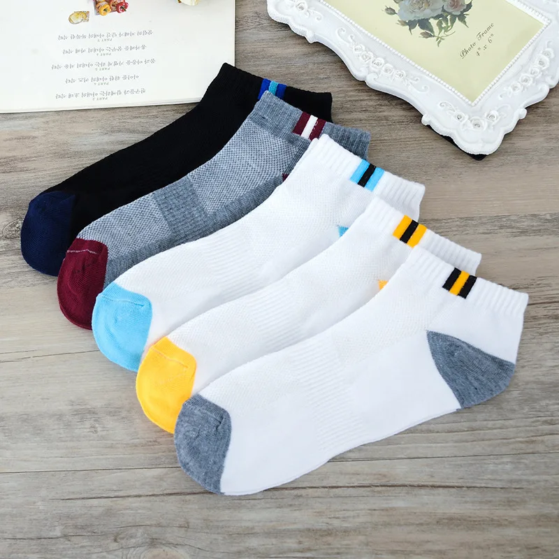 

Men Thin Non-Slip Boat Socks Invisible Funny Socks Meias Masculino Summer Breathable Low Cut No Show Socks for Men