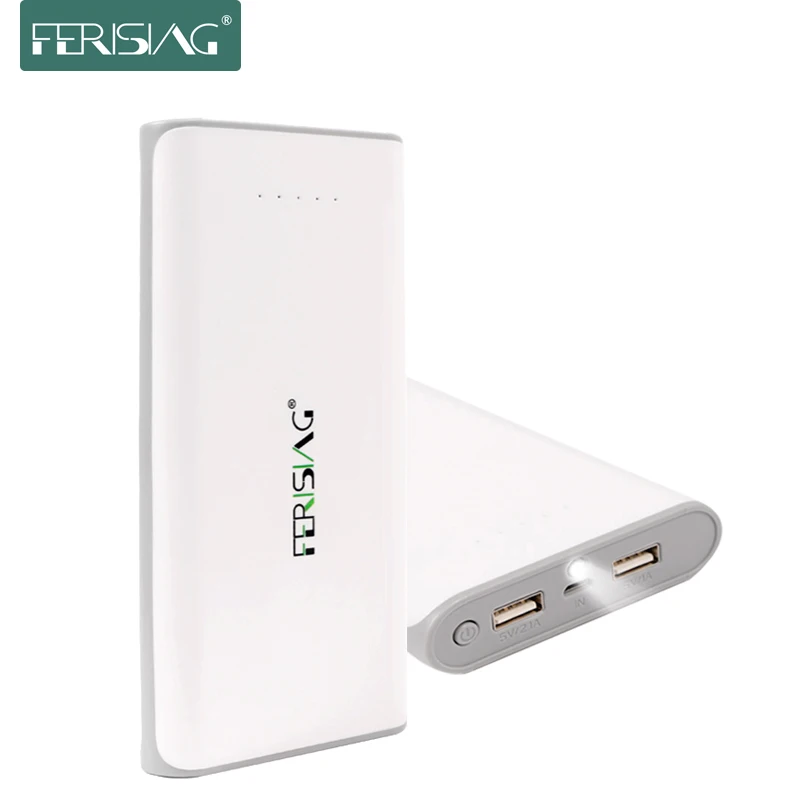imágenes para Banco de energía efectivo marca Ferising de 20800mAh, batería externa de litio 18650, cargador rápido de banco de energía portátil para exteriores con más de 20000mAh imágenes para Banco de energía efectivo marca Ferising de 20800mAh, batería externa de litio 18650, cargador rápido de banco de energía portátil para exteriores con más de 20000mAh