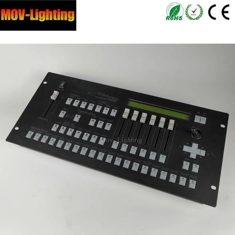 DMX Pilot 2000 контроллер с рокерным колесом для сценического светильник подвижной