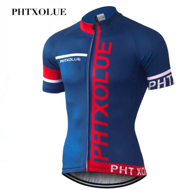 

PHTXOLUE Summer Short Sleeve Pro Cycling Jersey Mountain Bicycle Clothing Maillot Ropa Ciclismo Racing Bike Clothes Jerseys
