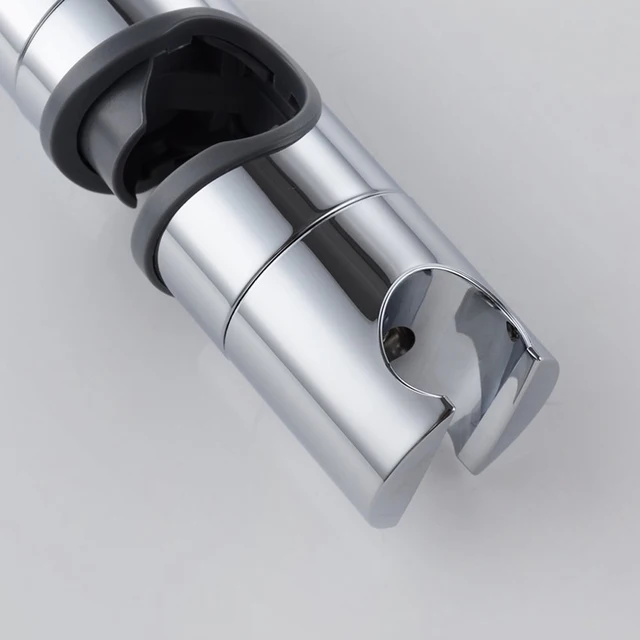 ABS Chrome Handheld Shower Holder Bracket Adjustable Rail Bracket Shower Mounting Brackets for bathroom 18-25MM Tube