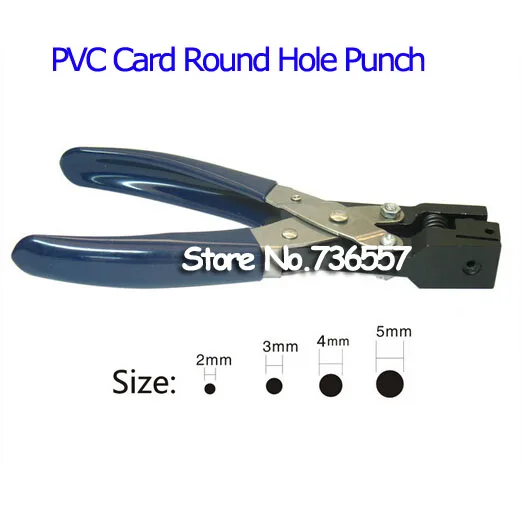 Standard slot punch sizes