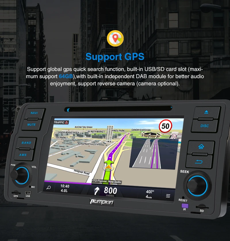 Excellent Pumpkin 2 Din 7