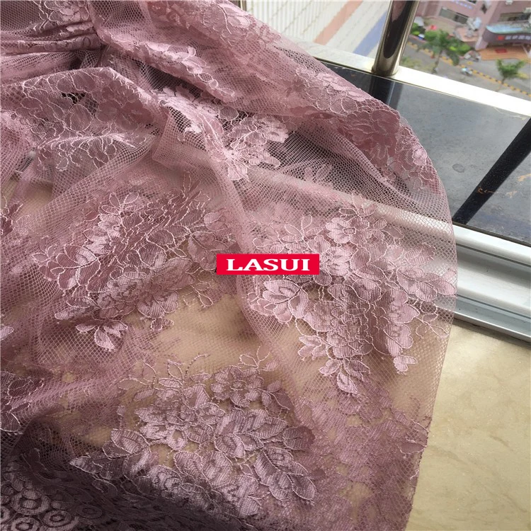 LASUI 1,5 м* 1,5 м = 1 шт. Многоцветный полый шнур кружево с ресничками Ткань Мягкое французское кружево для diy свадебное платье аксессуары C0193