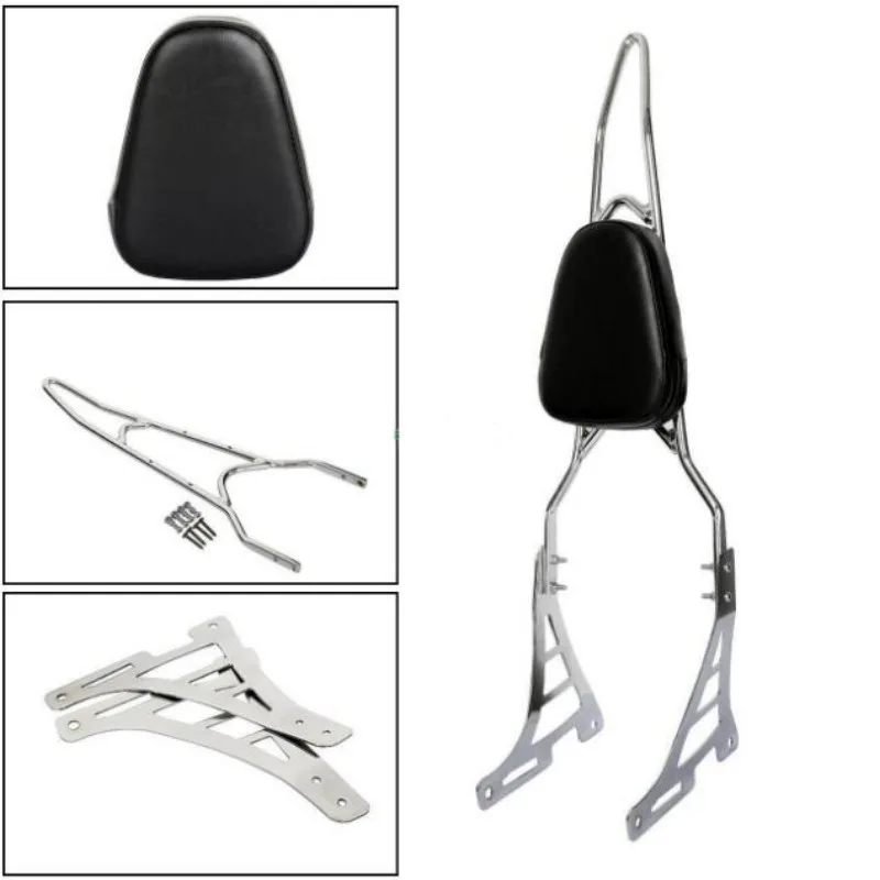 Хромированная задняя спинка Sissybar для Harley XL883C XL883R XL1200C XLH883 04-13 | Автомобили и