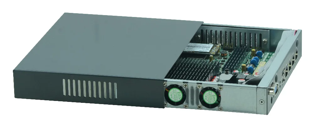 Мини ПК промышленного управления Celeron J1900 Quad core сетевой безопасности рабочего WAN