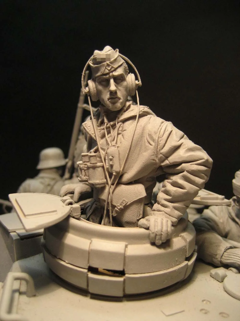 

1/16 Unpainted Resin Figure Panzer Tanker