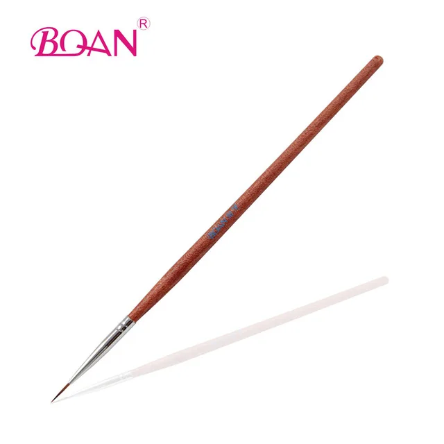 

Free Shipping Rosewood Drawing Pen Nail Liner Brush for Nail Art Pen With Brush
