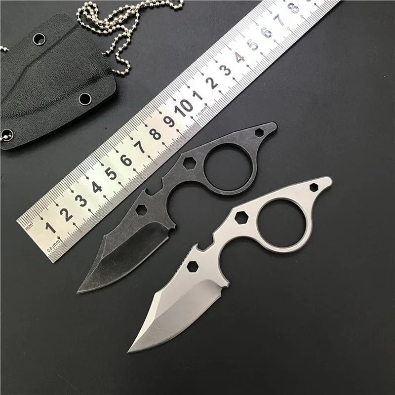 

Mini multi-function portable small straight knife fixed blade tactical D2 blade KYDEX camping hunting survival outdoor EDC tools