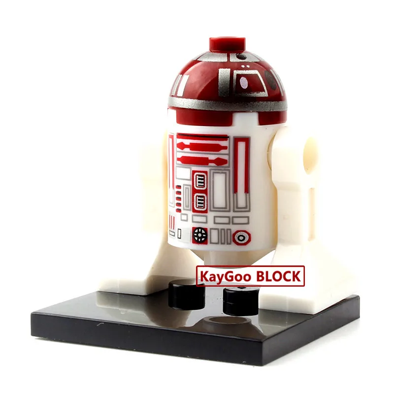 10 блоки из серии &quotЗвездные войны&quot серия космические войны BB8 R2D5 R2D2 R2 D2 робот
