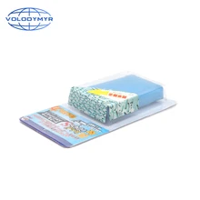 Глиняный брусок детализирующий чистящие средства для автомобиля 150 г синий Высокое качество не царапается маленький размер для Авто Чистый упорный загрязнитель