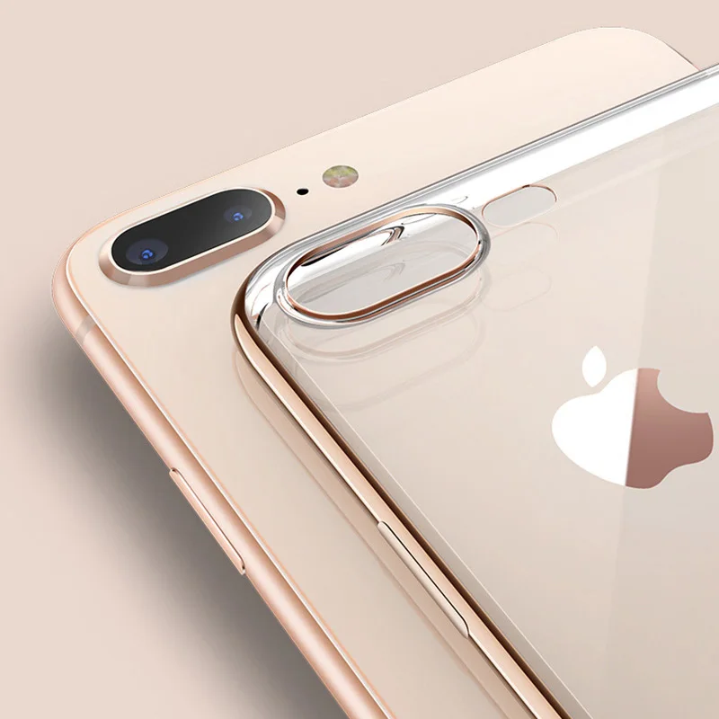 Мягкий силиконовый прозрачный чехол Nephy для iPhone X XR XS MAX 10 6 S Plus 5 5S 5SE 7 8 6splus 7plus 8plus