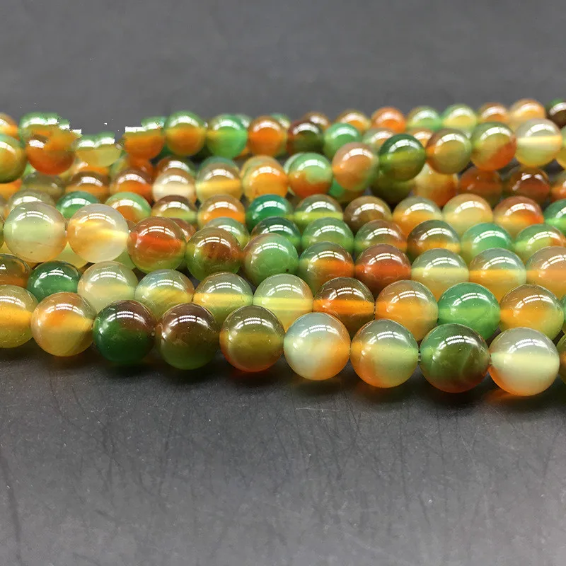 

Natural Stone Beads peacock color Round Opal Loose Beads For necklace bracelet Jewelry Making 15.5 inch 4 6 8 10 12mm