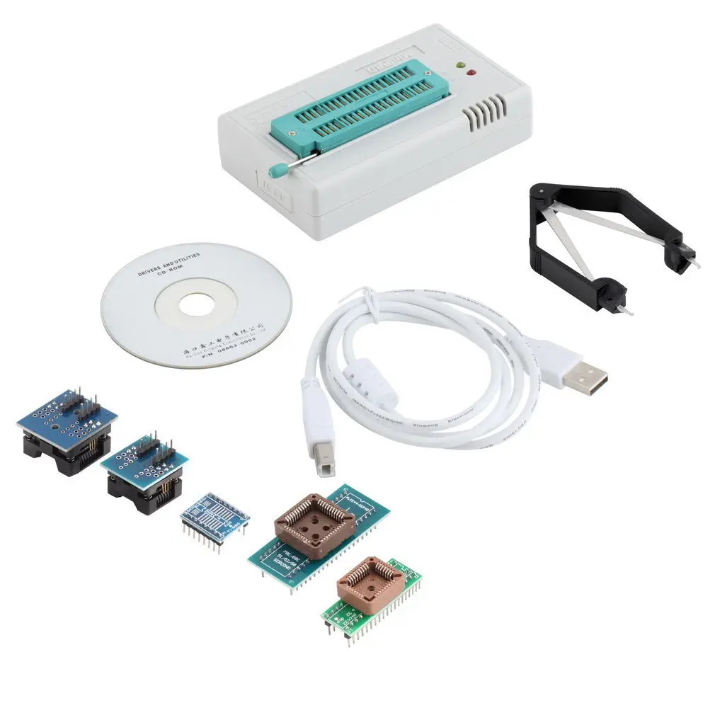 

Free shipping TL866CS Prgrammer USB Universal Programmer/Bios Programme+6pcs Adapter Drop