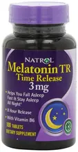 Natrol Melatonin Timed Release Tablets, 3mg 100 ea