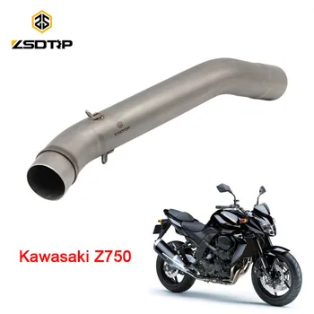 

Free shipping ZSDTRP Motorcycle Modifiy exhaust pipe case for kawasaki Z750 model Stainless steel material