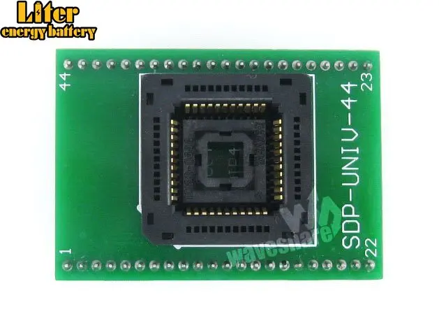 

1.27mm Pitch PLCC44 TO DIP44 Yamaichi IC Programming Socket Adapter for PLCC44 Package Chip/MCU