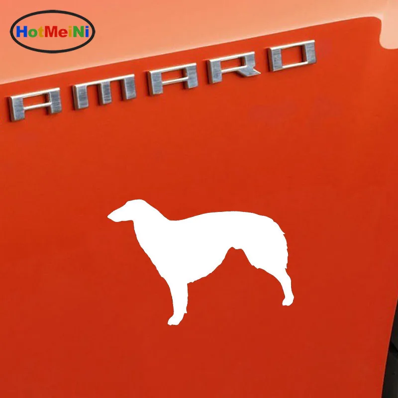 Наклейки на бампер HotMeiNi Borzoi 16*12 2 см|Наклейки автомобиль| |