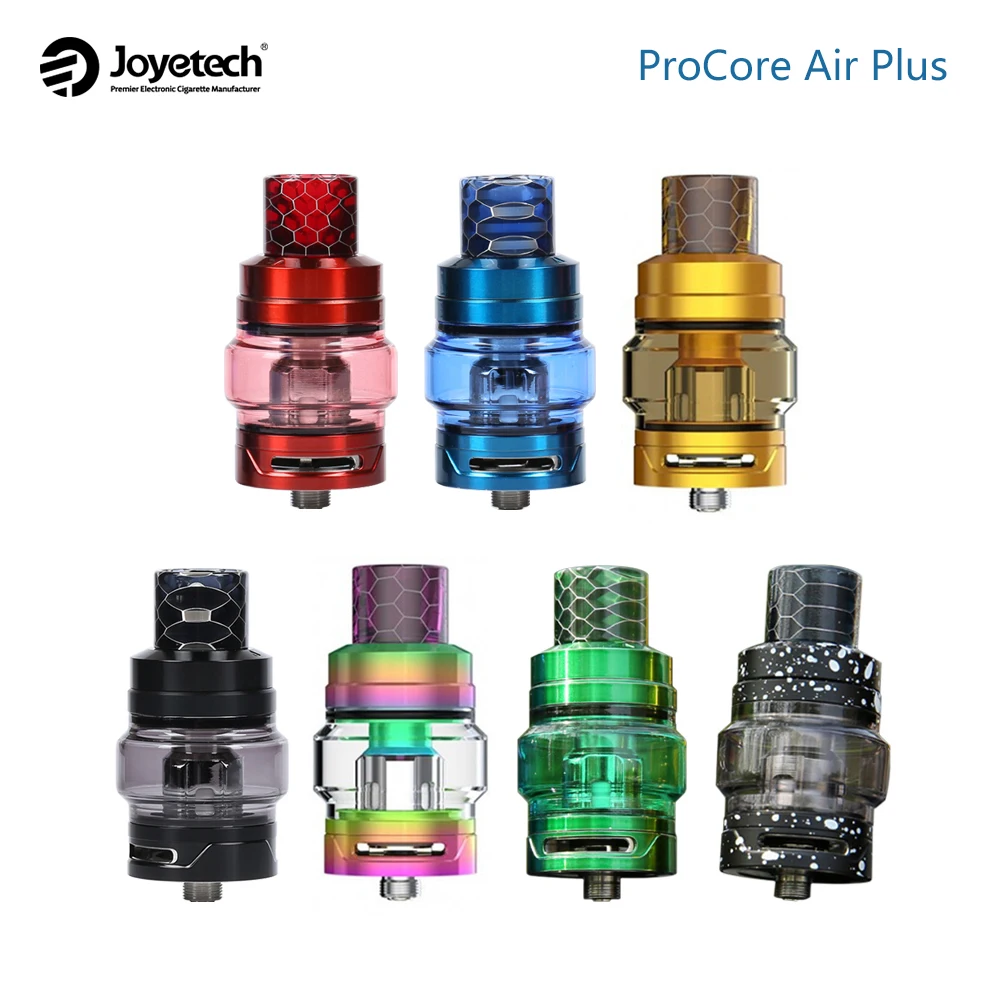 

Joyetech Procore Air Plus Tank 5.5ml Atomizer with ProC Head 0.4ohm Coil Core ProCA Coils Head fit E Cigarette Vape Box MOD Vape