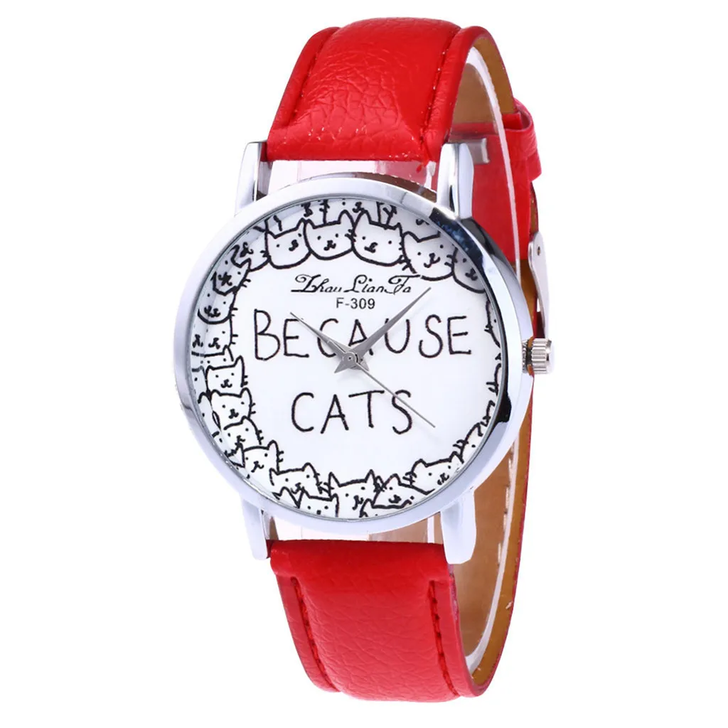 

Vansvar Women's Fashion Casual Leather Strap Analog Quartz Round Watch Wristwatches lady wrist watch relogio feminino Top Brand