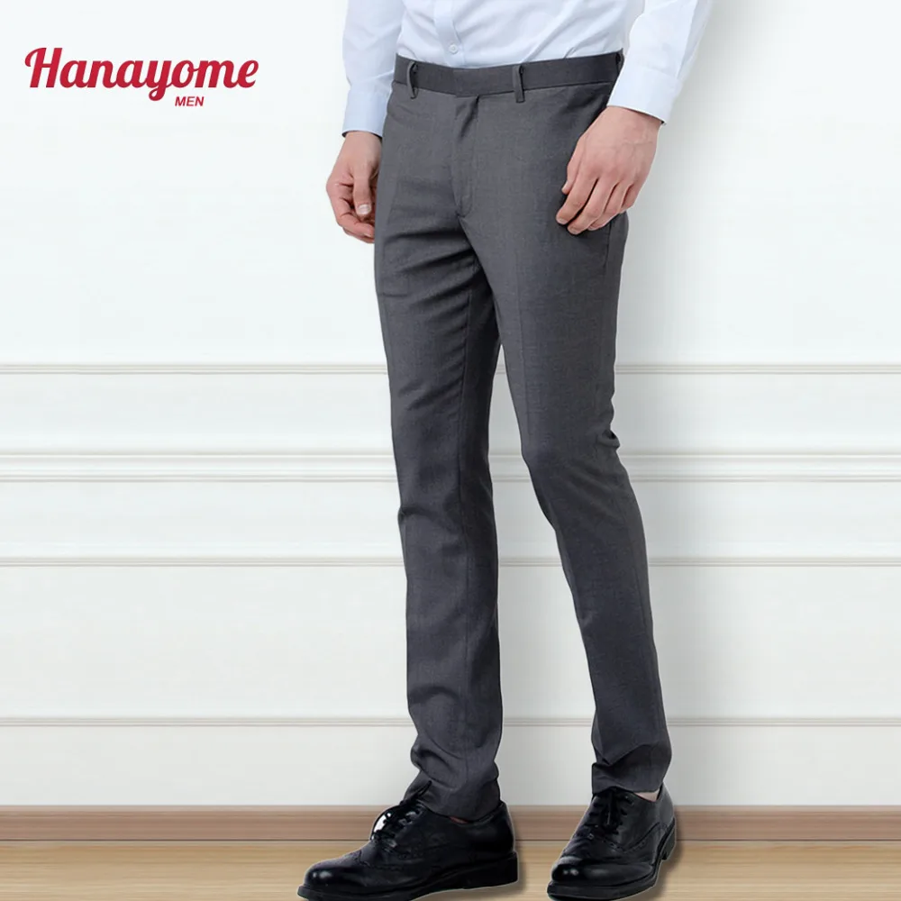 Fit Male Pant 2016 New Style Men's Suit Pants Slim Fit