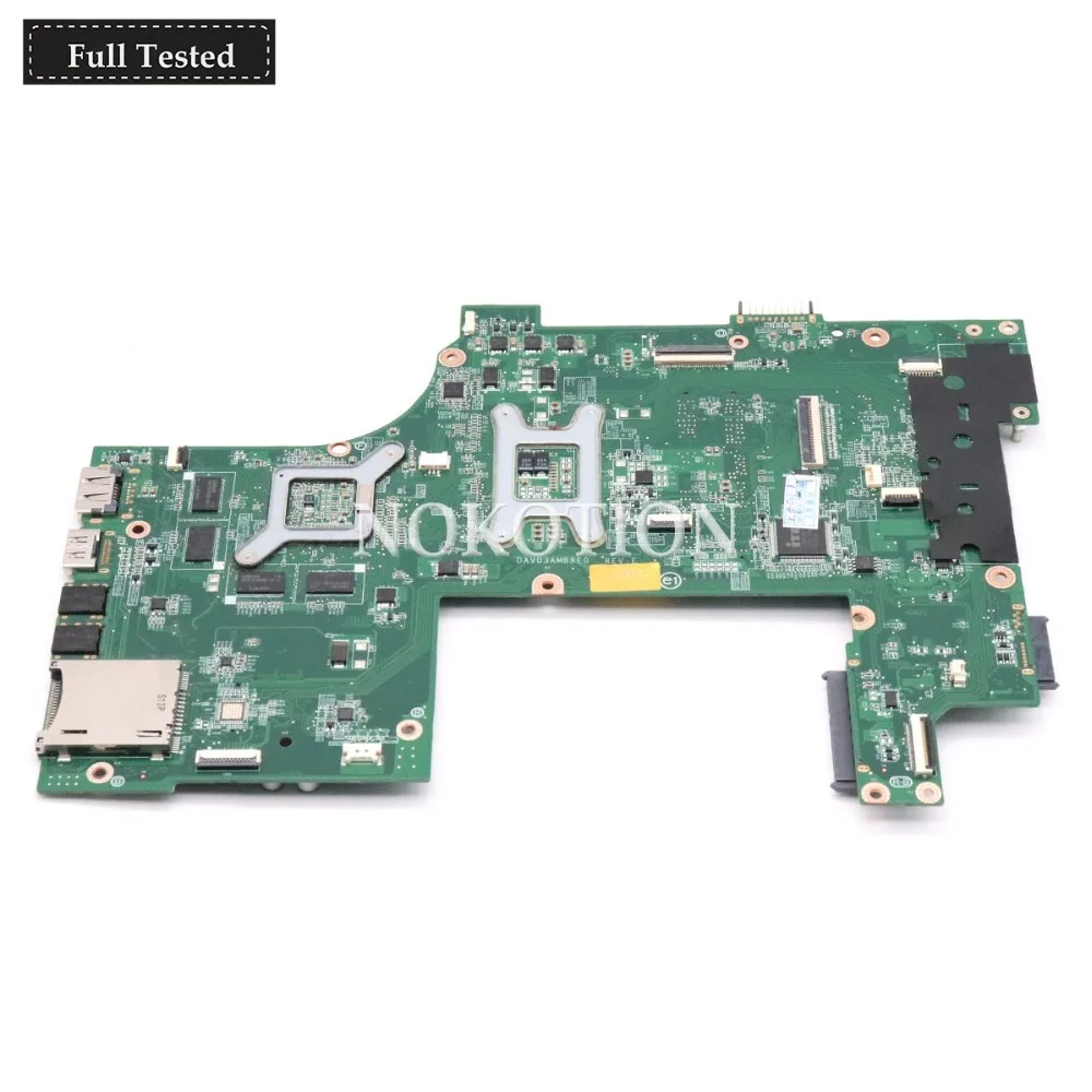 Материнская плата NOKOTION 01TN63 CN DAV03AMB8E0 для Dell Vostro 3750 материнская ноутбука HM67 DDR3 Gerorce