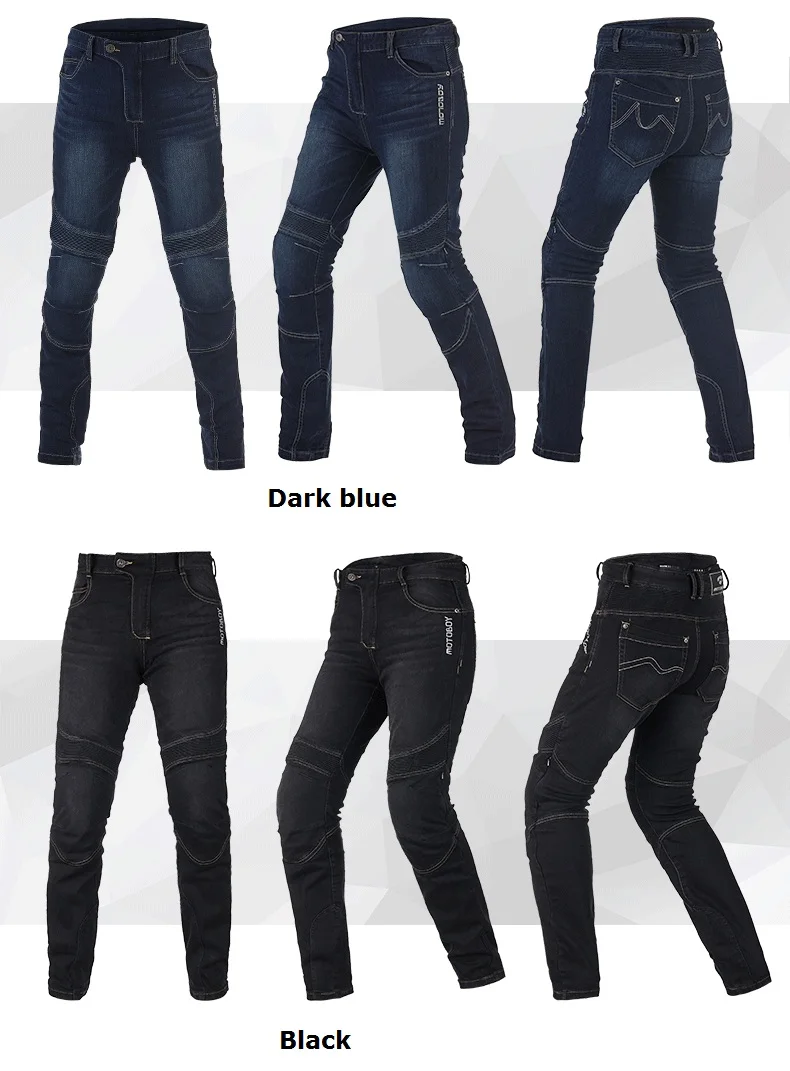 Jeans da Motocicleta dos Homens Engrenagem de Proteção Calças de Segurança Motoboy Moto Corrida Jeans Mountain Buggy Atv Locomotiva Calças 6 dos homens mountain buggy atv locomotiva engrenagem