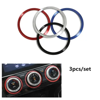 

Car Accessory Air Conditioning Knob Ring Air AC Climate Ring Cover For Subaru Forester 14-18 XV Crosstrek / WRX STi / Impreza