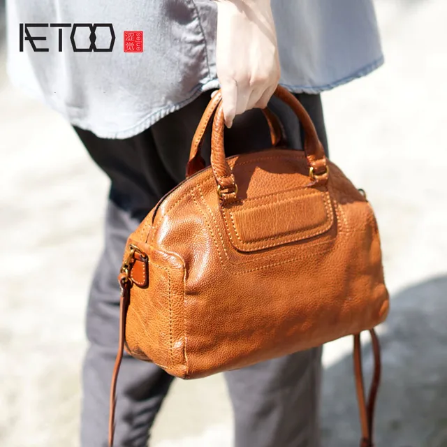 Aetoo Leather Literary Sen Retro Shawl Back Hand Bag Handbags Aetoo Leather Literary Sen Retro Shawl Back Hand Bag Handbags Handmade Simple Shoulders Do The