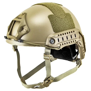 

Airsoft Masks FAST Base Jump Helmet Tactical Helmet (Dark Earth) Free shipping