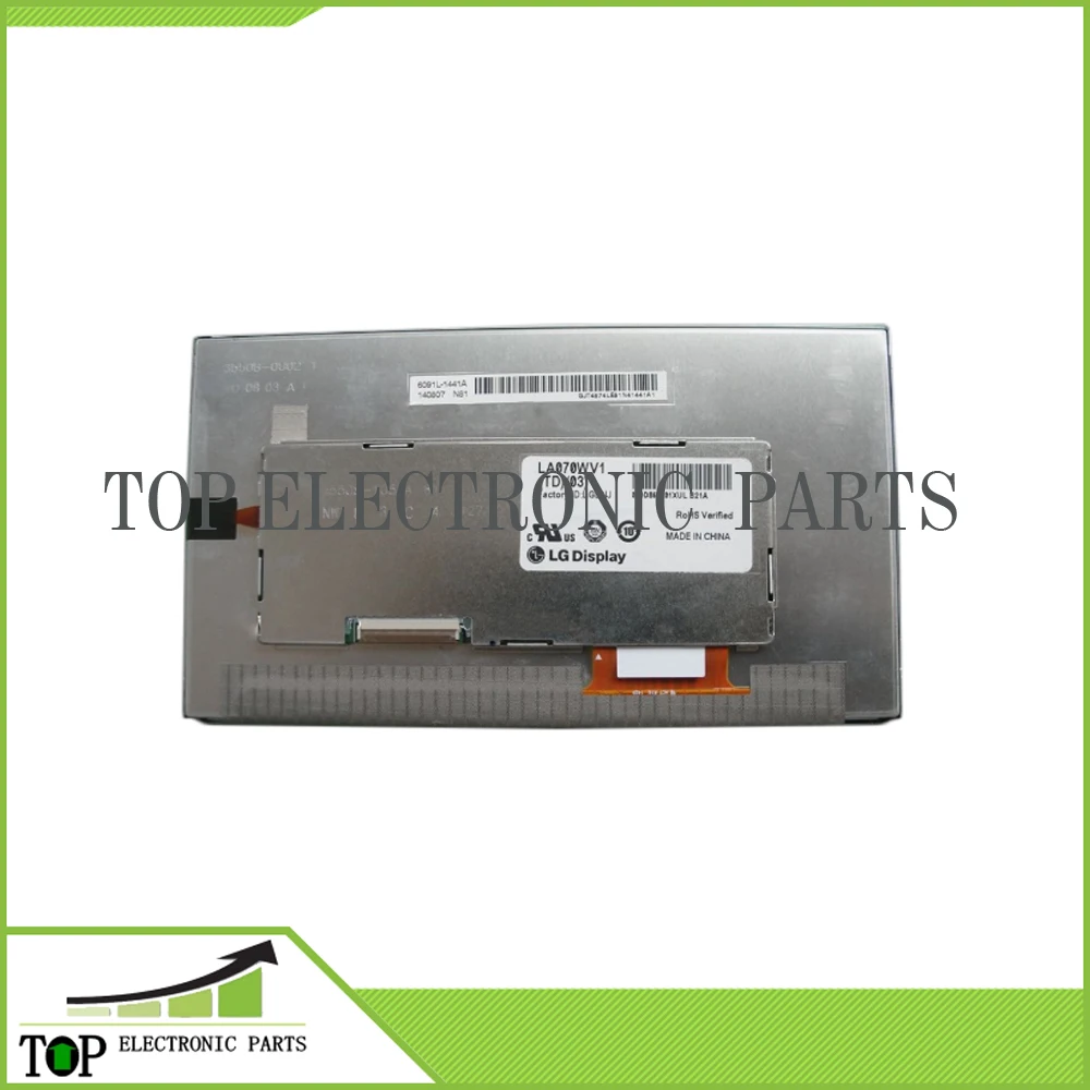 

Free shipping 100% tested Original New 7 inch LA070WV1 LA070WV1(TD)(03) LA070WV1-TD03 LCD Panel for Car GPS by LG