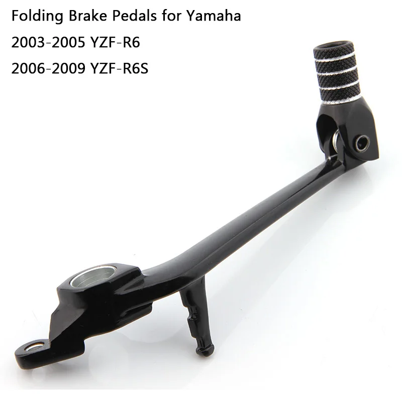 

Brake Shift Lever for Yamaha YZF R6 YZF-R6 2003-2005 YZF-R6S 2006-2009 Motorcycle Folding Brake Shift Pedals Foot Lever