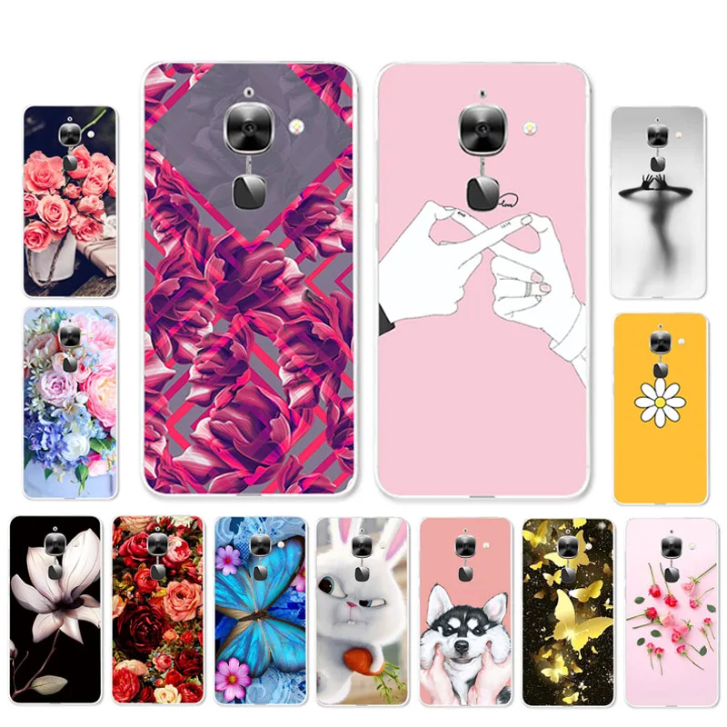 

Ojeleye DIY Patterned Silicon Case For Letv LeEco Le 2 Pro Case Soft TPU Cartoon Cover For letv S3 X20 Covers Anti-knock Shell