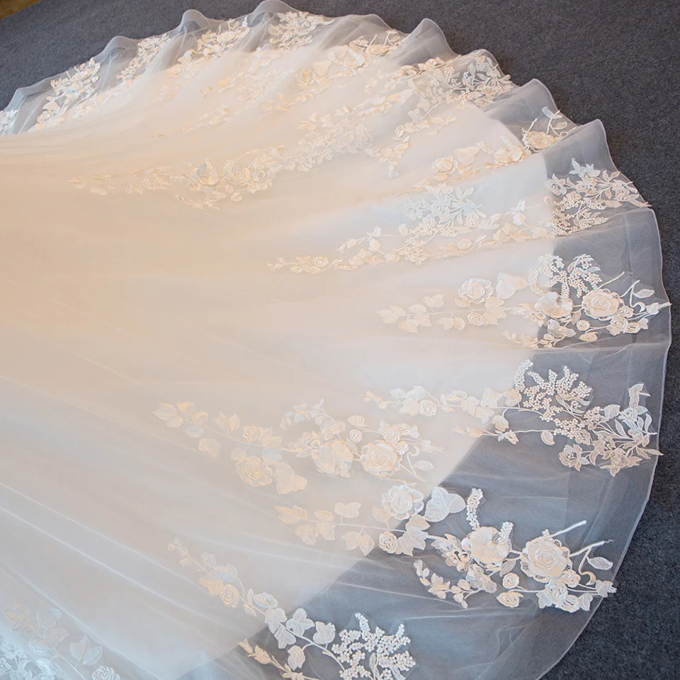 SL-46 сексуальный халат де mariage Винтаж кружевное свадебное платье ювелирные изделия из жемчуга свадебные платья