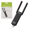 300 Мбит/с мини портативный беспроводной USB WiFi ретранслятор сети Wi-Fi расширитель диапазона расширитель маршрутизатора 802,11 b/g /n с двумя антеннами ► Фото 1/6