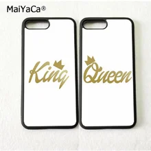 Мягкие силиконовые чехлы для телефонов King and queen best friends для iPhone 5S, SE 6 6s plus 7 7plus 8 8plus X XR XS максимальный чехол