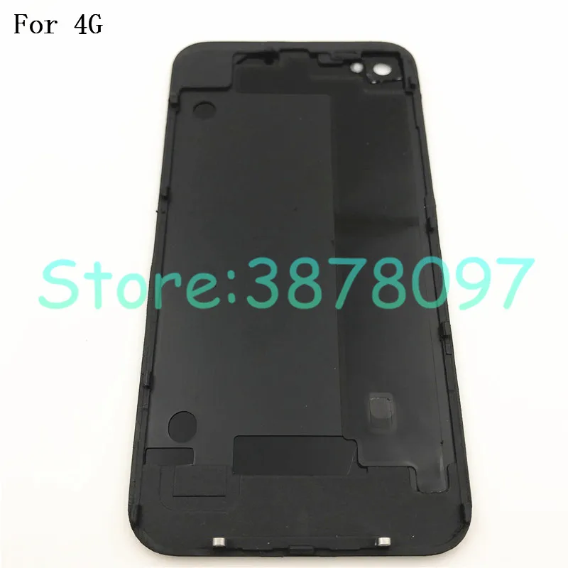 10 шт./партия 3," задняя крышка чехол для iphone 4 4G 4S Задняя стеклянная батарея Дверь чехол с логотипом