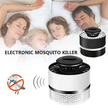 Антимоскитная лампа модные вредителями ошибка USB УФ-лампы светодиодный Электрический распространяется Zapper ловушка света моли убийца комаров лампы